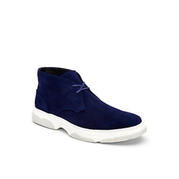 Calvin Klein mens Perry calf suede Chukka sneakers - Picture 2 of 6